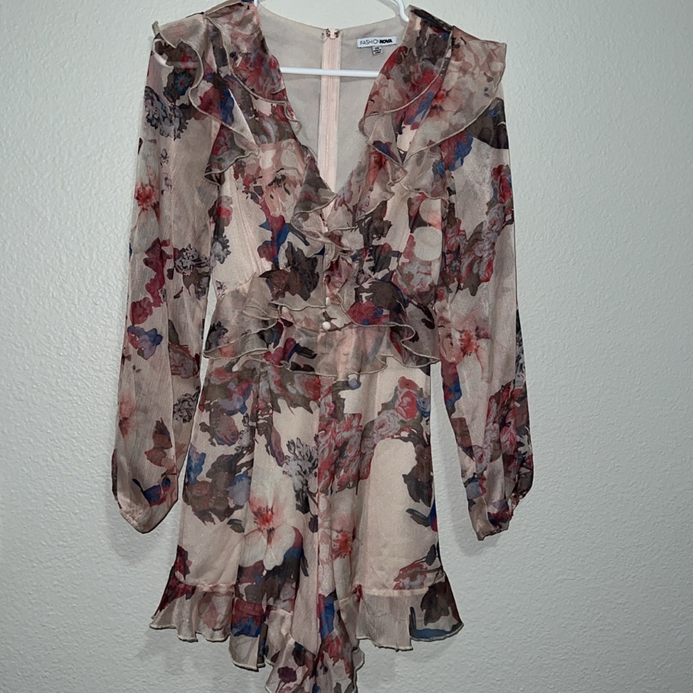 Pre-Loved Garden Floral Romper - Picture 6 of 8